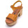 Chaussures Femme Sandales et Nu-pieds Millennials 3220 Marron