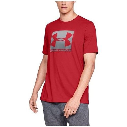 Vêtements Homme T-shirts manches courtes Under Armour sportiva Boxed Sportstyle Rouge
