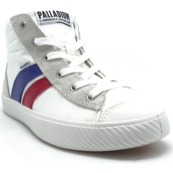 Chaussures Baskets montantes Palladium Manufacture PLPHOENIX LCR 76423 BLANC
