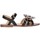 Chaussures Fille Mix & match 5789-001 Sandales Enfant Noir Noir