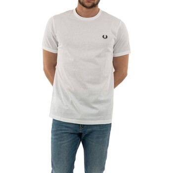 Vêtements Homme Coco & Abricot Fred Perry m3519 Blanc