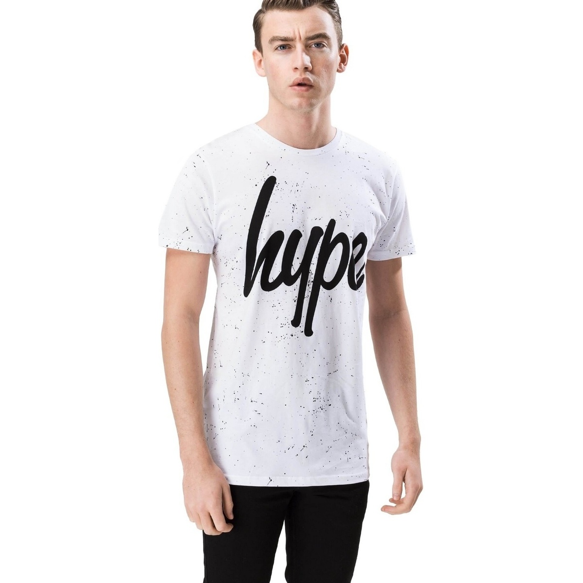 Vêtements Homme T-shirts manches longues Hype AOP Blanc
