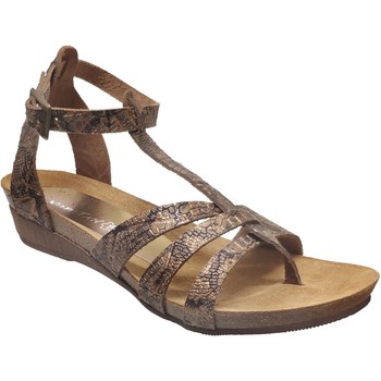 Chaussures Femme Sandales et Nu-pieds Xapatan 5134 Bronze cuir