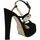 Chaussures Femme Sandales et Nu-pieds Ororo CAMOSCIO+ACCESSORIO nero