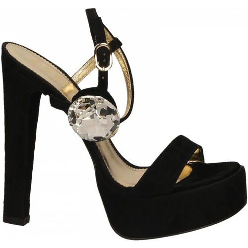 Ororo CAMOSCIO+ACCESSORIO Noir - Chaussures Sandale Femme 144,50 €