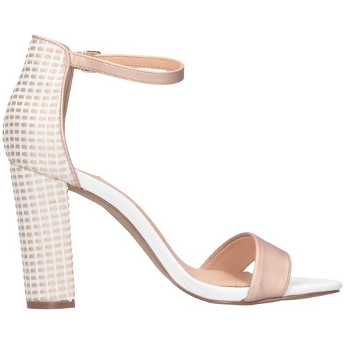 Chaussures Femme ASH Power leather gladiator sandals Exé Shoes Exe' LIDIA-360 Sandales Femme Nu / blanc Multicolore