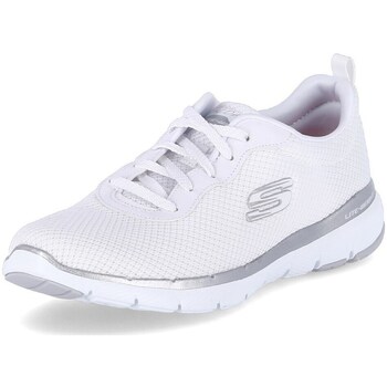 Skechers First Insight Argent, Blanc
