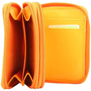 Mac Douglas Porte monnaie  toile nylon orange Multicolore