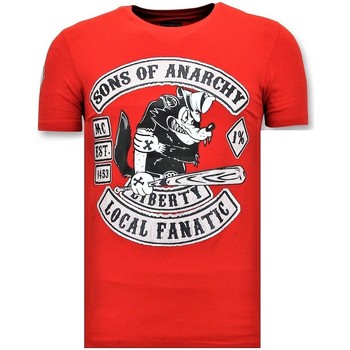Vêtements Homme T-shirts manches courtes Local Fanatic 106310210 Rouge