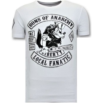 Vêtements Homme T-shirts manches courtes Local Fanatic 106310080 Blanc