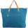 Sacs Femme Sacs porté main Lili Petrol Sac cabas  toile bleue et or GL Multicolore