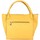 Sacs Femme Sacs porté main Patrick Blanc Sac seau  cuir motif imprimé jaune Multicolore
