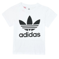Vêtements Enfant T-shirts manches courtes adidas Originals TREFOIL TEE Blanc