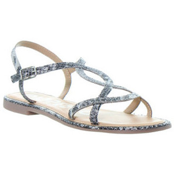 Chaussures Femme Sandales et Nu-pieds Gioseppo Sandales plates  en cuir ref_48742 Blanc Blanc