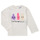 Vêtements Fille T-shirts manches longues Emporio Armani 6HET02-3J2IZ-0101 Blanc