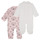 Vêtements Fille Pyjamas / Chemises de nuit Emporio Armani blumen 6HHV06-4J3IZ-F308 Rose