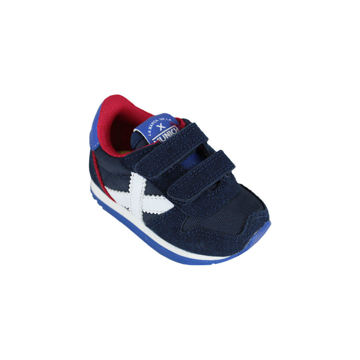 Chaussures Enfant Baskets mode Munich Baby massana vco Bleu