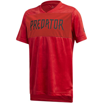 Vêtements Enfant T-shirts manches courtes Pantalons adidas Originals Maillot Predator Rouge