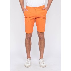 Vêtements Homme Shorts / Bermudas Ritchie Bermuda chino lin BAGOLIN Orange