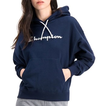Vêtements Femme Sweats Champion Hooded Bleu marine