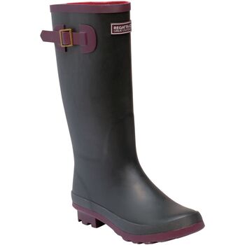 Chaussures Femme Bottes de pluie Regatta Fairweather Anthracite/violet foncé