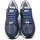 Chaussures Homme Baskets mode Exton Homme Chaussure, Sneaker en Daim et Tissu - 265 Bleu