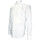 Vêtements Homme Chemises manches longues Andrew Mc Allister chemise a plastron windsor blanc Blanc