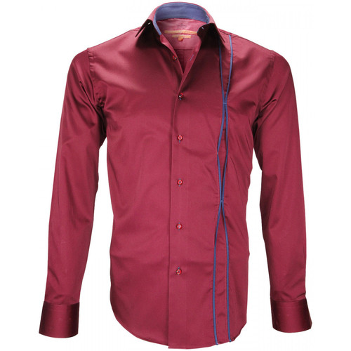 Vêtements Homme Les Petites Bomb chemise mode ickenham bordeaux Rouge