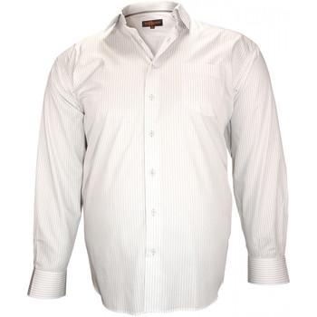 Vêtements Homme Chemises manches longues Doublissimo chemises double fil 120/2 bristol gris Gris