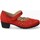 Chaussures Femme Escarpins Mephisto Trotteurs en cuir IVORA Rouge