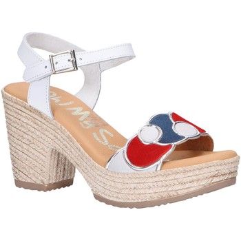 Chaussures Femme Velcro Sandal T1B2-32252-1357 S Blue 800 Oh My pro Sandals 4710-V1CO Blanc