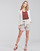 Vêtements Femme Shorts / Bermudas Vero Moda VMEVA Blanc / Beige