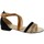 Chaussures Femme Sandales et Nu-pieds The Divine Factory Sandale QL3946 Noir