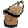 Chaussures Femme Sandales et Nu-pieds The Divine Factory Sandale TX3961 Noir