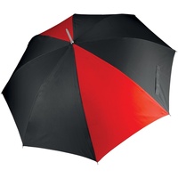 Accessoires textile Parapluies Kimood Golf Noir/Rouge