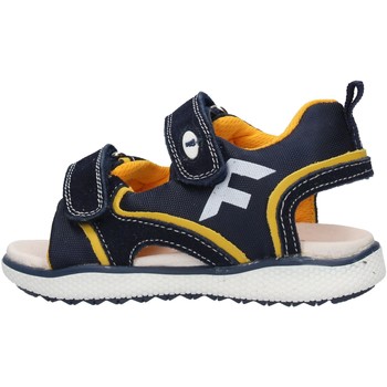 Chaussures Garçon Sandales et Nu-pieds Falcotto - Sandalo blu/giallo ATALYN-1C67 BLU