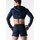 Vêtements Homme Vestes de survêtement Code 22 Veste sport courte à capuche Urban Camo marine Code22 Bleu