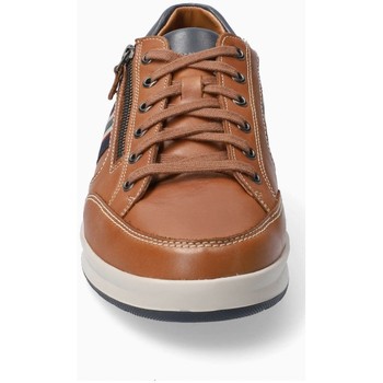Chaussures Mephisto Basket cuir LISANDRO Marron - Chaussures Baskets basses Homme 195 