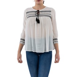 Vêtements Femme T-shirts manches longues Vero Moda 10230407 Blanc
