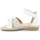 Chaussures Fille Sandales et Nu-pieds Mod'8 Giry Blanc