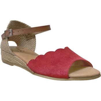 Chaussures Femme Sandales et Nu-pieds Pinaz 324 Rouge/marron