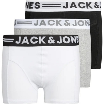 Sous-vêtements Garçon Boxers Jack & Jones 12149293 SENSE TRUNKS 3 PACK JUNIOR MULTICOLOR Multicolor