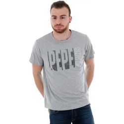 Vêtements Homme T-shirts manches courtes Pepe jeans PM506371 MAX - 933 GREY MARL Gris claro