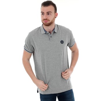 Vêtements Homme Polos manches courtes Pepe logo-print jeans PM541304 TERENCE - 933 GREY MARL Gris claro