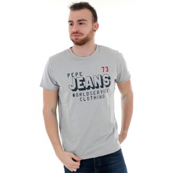 Vêtements Homme T-shirts manches courtes Pepe jeans PM506758 KENTH - 921 MISTY GREY Gris