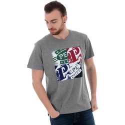 Vêtements Homme T-shirts manches courtes Pepe jeans PM506754 JOSEPHS - 933 GREY MARL Gris