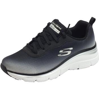 Chaussures Femme Fitness / Training Skechers 12717/BKW Fashion Fit Build Up Black Multicolore