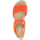 Chaussures Femme Sandales et Nu-pieds Gabor Sandales en cuir velours à talon compensé Orange
