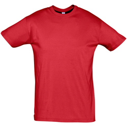 Vêtements T-shirts manches courtes Sols REGENT COLORS MEN Rouge