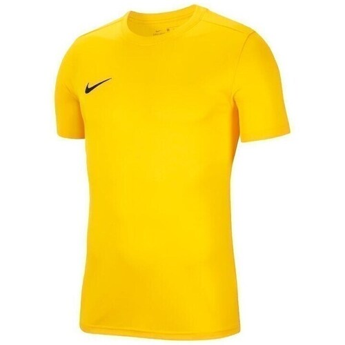 Vêtements Garçon T-shirts manches courtes Nike swoosh JR Dry Park Vii Jaune